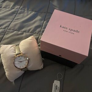 kate spade Gray and Gold Accent Watch